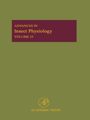cover image of Advances in Insect Physiology